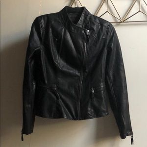 Blank NYC faux leather jacket